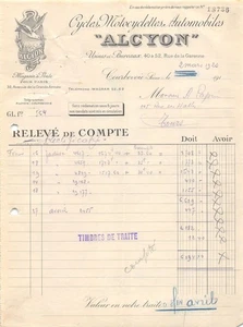1928 MANUFACTURE CORDERIE MAISON BARTHES A TOURS - M. PAPIN A TOURS - Picture 1 of 1
