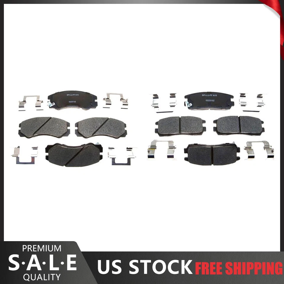 Pastillas de freno delanteras y traseras de cerámica R-Line para 1999 1997 1996 - Raybestos Foto 1 de 4