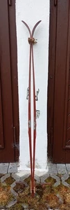 alte Ski Holzski Holzskier & Spanner - Otto Ski Markneukirchen - 150,0 cm - Bild 1 von 5