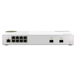QNAP QSW-M2108-2S network switch Managed L2 2.5G Ethernet 100/1000/2500 Grey - Photo 1/1
