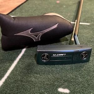 Mizuno M-Craft OMOI Type 1 Blue Ion 35" Putter RH Headcover/ Weight Kit - Picture 1 of 9