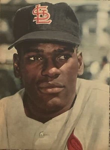 1965 Bob Gibson St Louis Cardinals P Magazine Page Photo Print 8x11” Baseball - Picture 1 of 5
