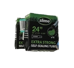 Lot of 2 SLIME! 24” 1.75-2.125 Self Sealing Smart Tubes Extra Strong NEW Sealed - Picture 1 of 1