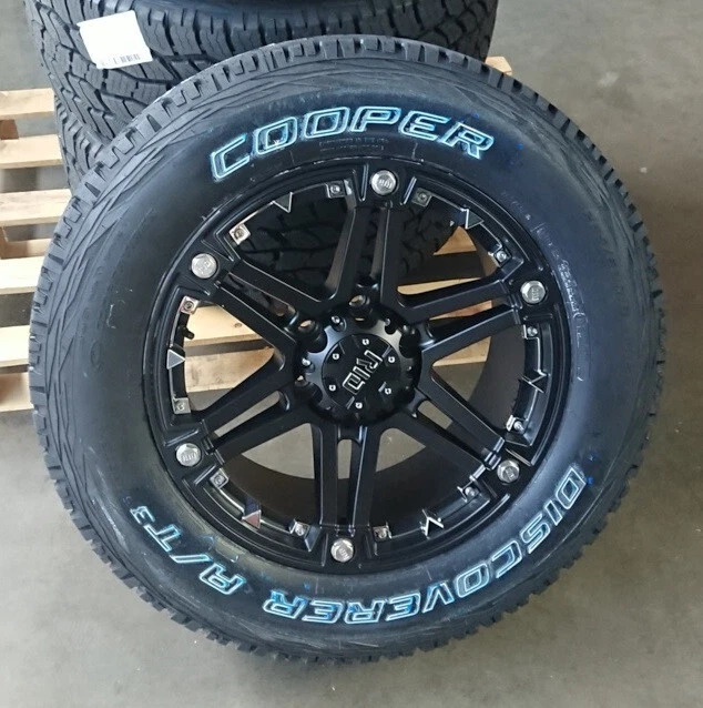 RID R01 9x18 6x139,7 Felgen + Reifen Cooper AT3-S2 265/60/18 für Ford Ranger - Bild 1 von 3