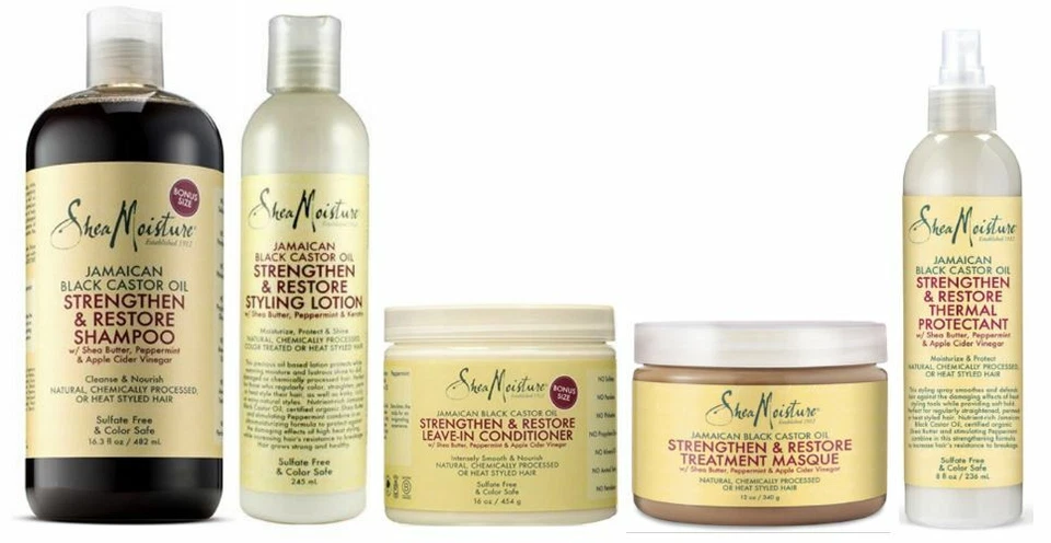 Cuidado del cabello de ricino negro jamaicano Shea Moisture Foto 1 de 1