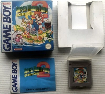 SUPER MARIO LAND 2: 6 GOLDEN COINS - Nintendo Game Boy Complete In Box VGC - Image 1 of 4