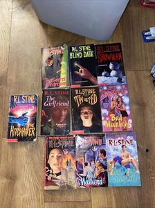 Fear Street RL STINE Horror Books Ski Weekend The Snowman Blind Date 10 Total - Bild 1 von 7