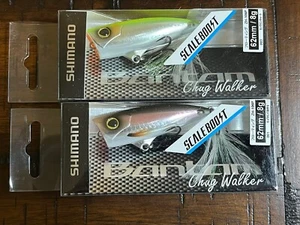 Lot of Two (2) Shimano Bantam Chug Walker Kyorin Chart and 001 JDM Brand New FS - Picture 1 of 5