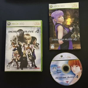 Dead or Alive 4 - Microsoft XBOX 360 NTSC-J JAPAN Game Complete with Manual - Picture 1 of 5