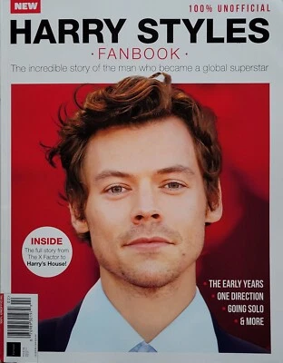 HARRY STYLES FANBOOK The Man Who Became a Global Superstar 2022 Magazine / NEW - Image 1 of 4
