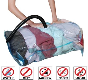 22 PACK Space Saver Extra Large Vacuum Storage Bags 90X70cm ZIPLOCK Wholesale XL - Picture 1 of 8