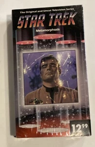 Star Trek Metamorphosis TOS Ep 31 VHS New Sealed Studio Stamps Shatner Trekkie - Picture 1 of 6