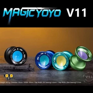 MAGICYOYO V11 Yo-Yo - PC and Aluminum Bi-Material Finger Spin YoYo - Picture 1 of 17