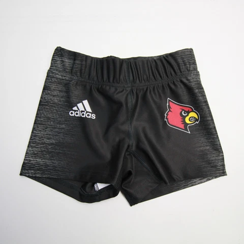 Louisville Cardinals adidas Running Short Women's Black/Gray Used Cover