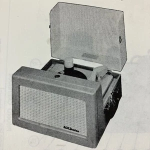 1956 RCA Record Player 6-EY-3A B Service Wire Schematic Repair Manual Sam’s Vtg - Picture 1 of 2