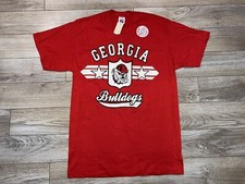 Georgia Bulldogs 1990s Football Logo 7 T-shirt L 42-44 New Vintage