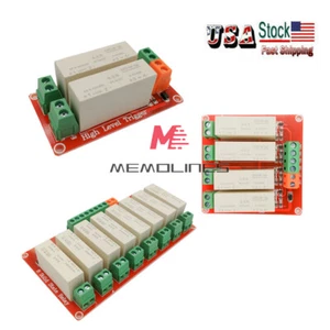 2/4/8 Channel High Level Trigger DC Solid-State Relay Module Single-Phase U-S - Picture 1 of 15