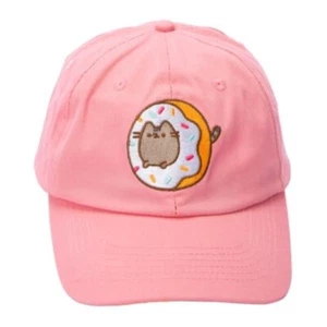 Hello Kitty **GORRA DE BÉISBOL ROSA PUSHEEN DONUT** Nueva Con Etiqueta - Imagen 1 de 3