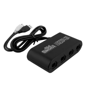 Old Skool 4 Ports GC GameCube Controller Adapter for WiiU PC USB Nintendo Switch - Picture 1 of 1