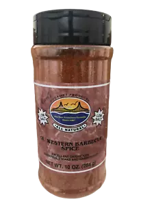 Carl's Gourmet All Natural Ol' Western Barbeque Spice Low Salt, 10 oz (284g) - Picture 1 of 3