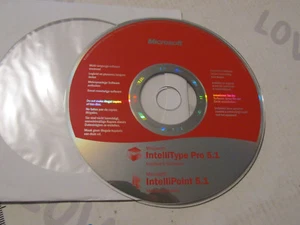 Microsoft intelliType Intellipoint 5.1 - PC Computer Software Program Cd-Rom - Afbeelding 1 van 1