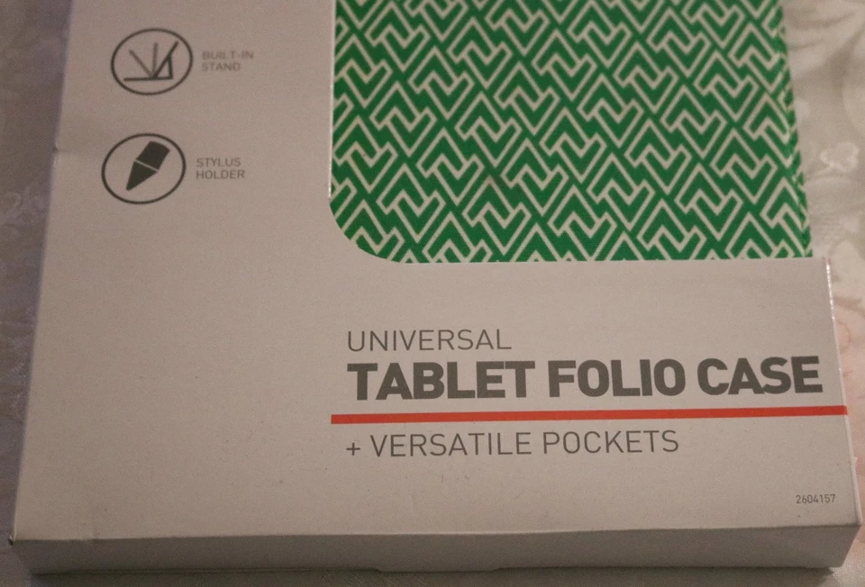 Universal Tablet Folio Case - Fits Most 9-10.1" - Image 1 of 4