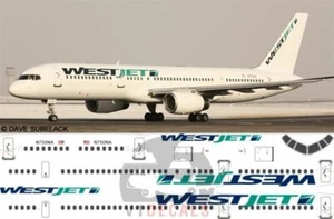 V1 Decals Boeing 757-200 Westjet for 1/144 Minicraft Model Airplane Kit - Bild 1 von 8