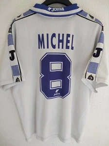 ATLETICO CELAYA 1996-1997 Michel 8 camiseta shirt trikot maillot maglia M - Imagen 1 de 6