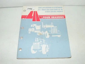 4 Seasons 1993 Farm & Heavy Duty Truck Climate Control Catalog AC-40 - Bild 1 von 4