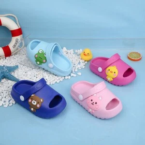 Baby Boys Gilrls Kids Pool Holiday Beach Clogs Water Garden Slippers Shoes US - Picture 1 of 13