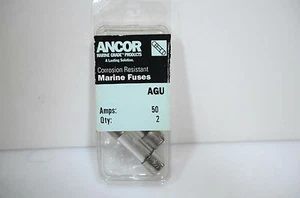 FUSIBLES ANCOR MARINE GRANDES (1,5") 50 AMP PARTE AGU 603500 - Imagen 1 de 2