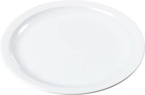 Kingline Reusable Plastic Plate Appetizer Plate for Home and Restaurant, Mela... - Picture 1 of 8