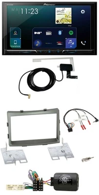 Pioneer 2DIN DAB USB Lenkrad Bluetooth Autoradio für SSangYong Rodius ab 2013 - Bild 1 von 4