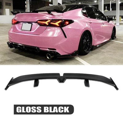 For Toyota GR Supra 55" Rear Trunk Spoiler PRO Racing Rear Wing Gloss Black - Image 1 of 4