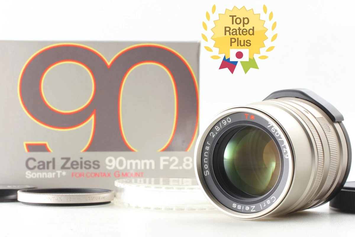 その他 CONTAX Carl Zeiss Sonnar 90mm F2.8 T* MINT 】CONTAX Carl Zeiss Sonnar 90mm F2.8 T* AF Portrait For G1 G2