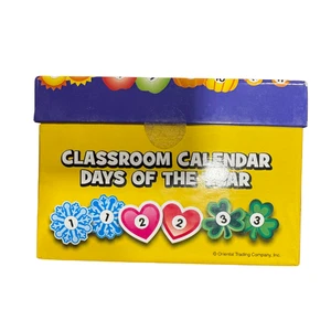Conjunto Calendario Aula Días del Año Tabla Educativa Reutilizable Aprendizaje - Imagen 1 de 1
