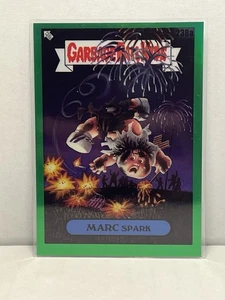 2023 Garbage Pail Kids Chrome Series 6 #238a MARC Spark Green Wave #’d /299 - Picture 1 of 2