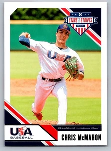 2020 Panini USA Stars & Stripes 26 Chris McMahon USA Baseball Card - Foto 1 di 2