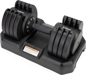 Manubrio 18|24|32|40 Kg Con Regolazione Del Peso Tramite Rotella Manubrio Palest - Foto 1 di 12