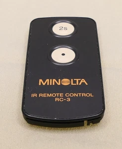Minolta IR Remote Control RC-3 for Dynax, Dimage and Vectis Cameras - Picture 1 of 3