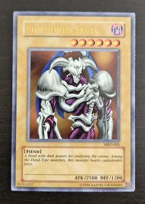 Yugioh Summoned Skull MRD-003 Metal Raiders 1996 English North American NM - Image 1 of 4