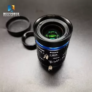 Industrial Prime Lens 10MP FL16mm 1" Camera Distortionless C-Mount FA1614 - Picture 1 of 9