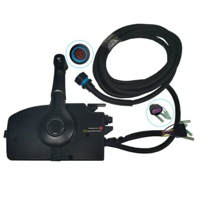 For Mercury 881170A13 14Pin 4-Stroke Outboard Side Remote Control Box Trim 15FT - Image 1 of 4