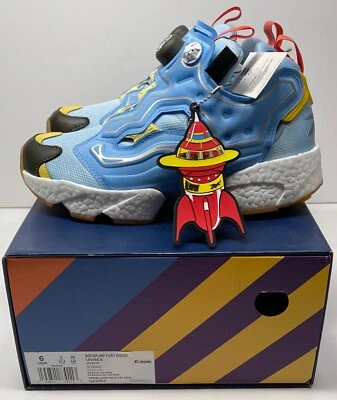 Reebok Classics Men x Billionaire Boys Club BBC Instapump Fury Boost Blue GZ5362 - Image 1 of 4