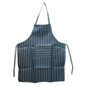 Apron with Pockets BBQ Baking Catering Apron Men Women Ladies - Picture 1 of 4
