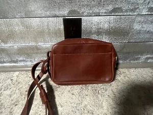 Portland Borsa Pelletteria Marrone 10" x 6" x 3" - Foto 1 di 9