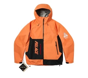 Palace GORE-TEX 3L JACKET TIGER ORANGE Men’s Size XL Waterproof Shell - Picture 1 of 12