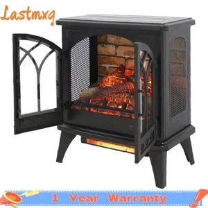 24 Inch 3D Flame Electric Infrared Quartz Fireplace Stove with Remote Control - Picture 1 of 13