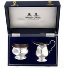 New Mappin Webb Sterling Silver 925 Coffee Tea Creamer Pitcher Sugar Bowl Set