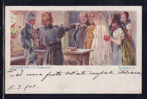 AK Theater an der Treppe 1902 Deutschland Franchetti Erstes Gemälde ZD324 - Bild 1 von 2